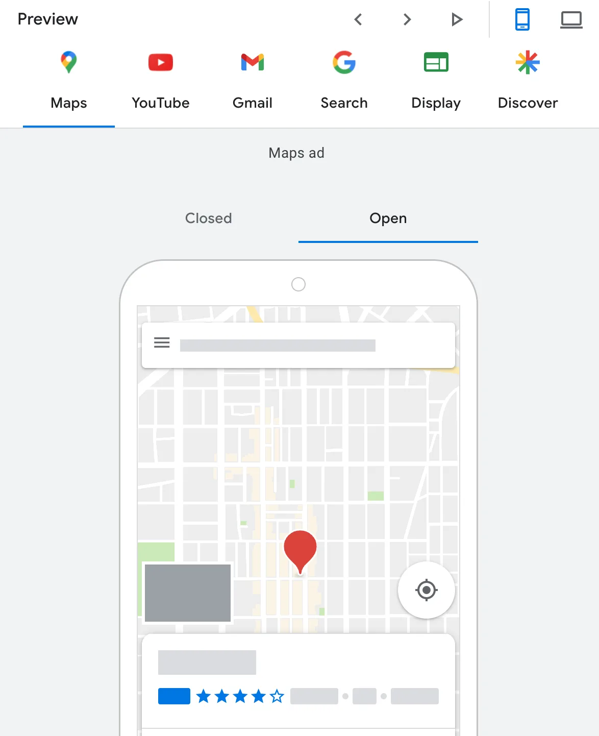 Performance Max and Search campaign results for attorney Google Ads